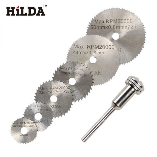 HILDA 6 pieces HSS saw blades for dremel ratory tools dremel tools dremel accessories - Image 3