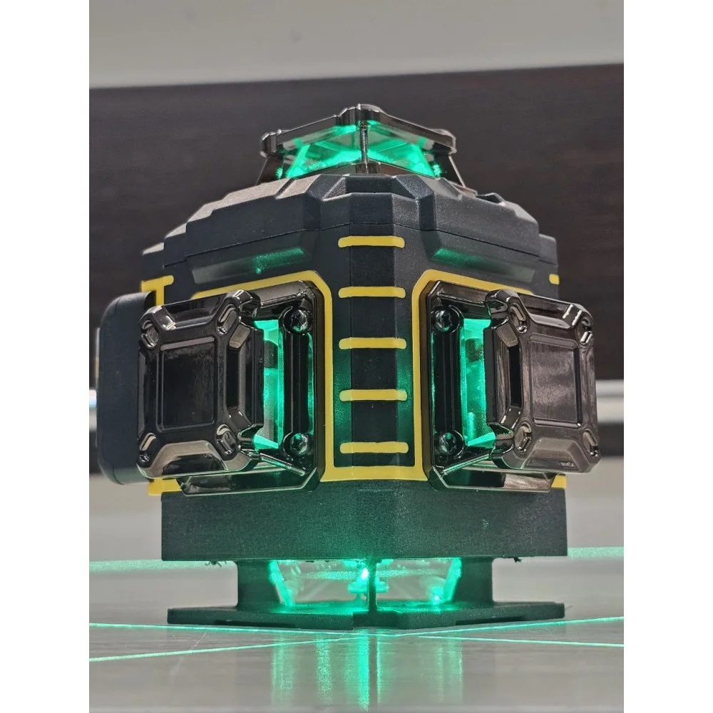 HILDA Tool with with replaceable battery, laser with 16 green lasers, 4-D Yellow - Image 3