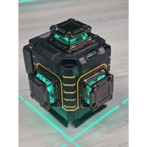 HILDA Tool with with replaceable battery, laser with 16 green lasers, 4-D Black 2027